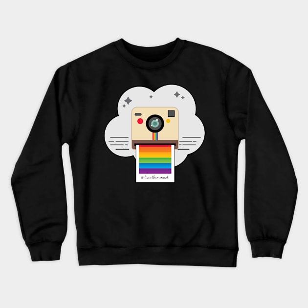 Insta Pride Crewneck Sweatshirt by Universe Design